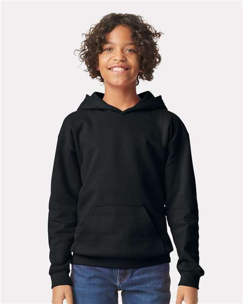 Gildan - SF500B - Softstyle® Youth Midweight Hooded Sweatshirt
