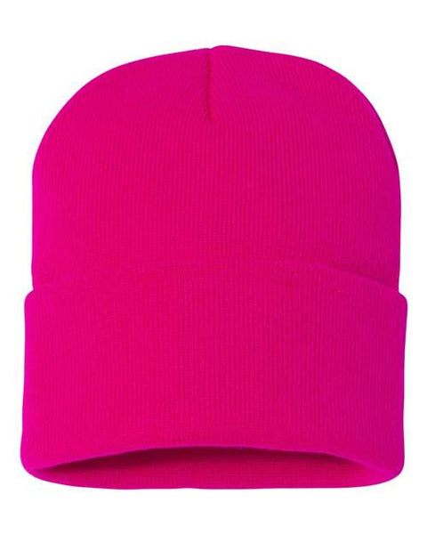 Sportsman - SP12 - 12" Solid Cuffed Beanie
