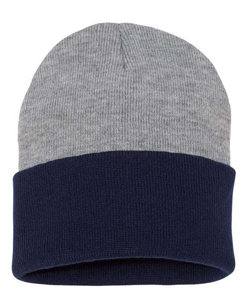 Sportsman - SP12T - 12" Color Blocked Cuffed Beanie