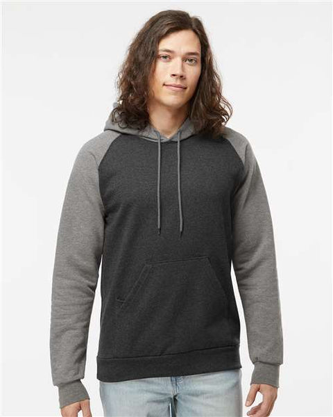 King Fashion - KF4042 - Fleece Raglan Hooded Sweatshirt