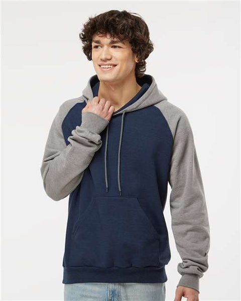 King Fashion - KF4042 - Fleece Raglan Hooded Sweatshirt