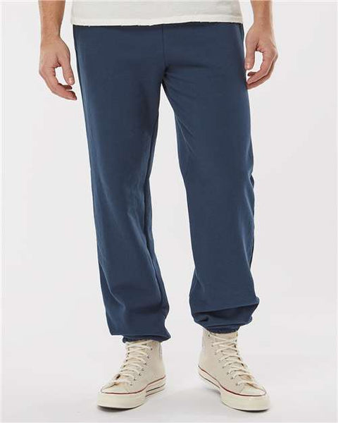 King Fashion - KF9012 - Pocketed Sweatpants with Elastic Cuffs