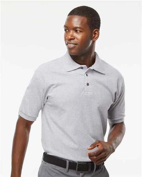 M&O - 7002 - Ring-Spun Piqué Polo