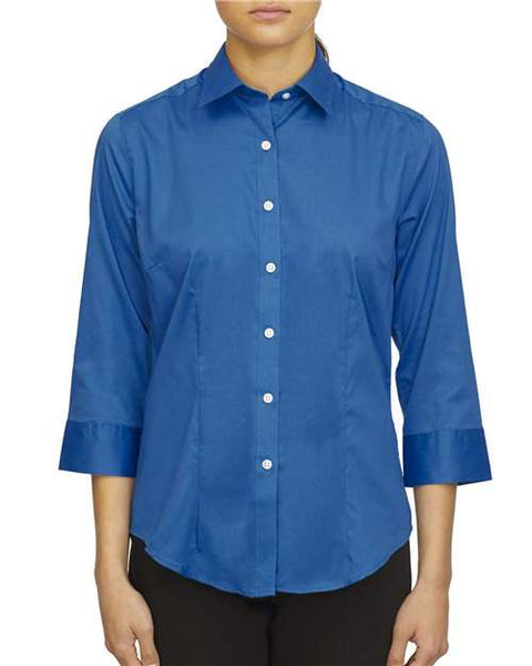 Van Heusen - 18CV304 - Women's Three-Quarter Sleeve Twill Shirt