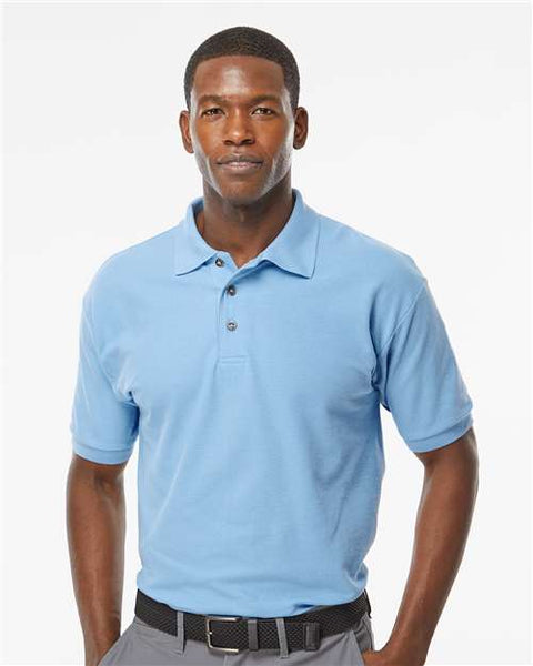 M&O - 7002 - Ring-Spun Piqué Polo