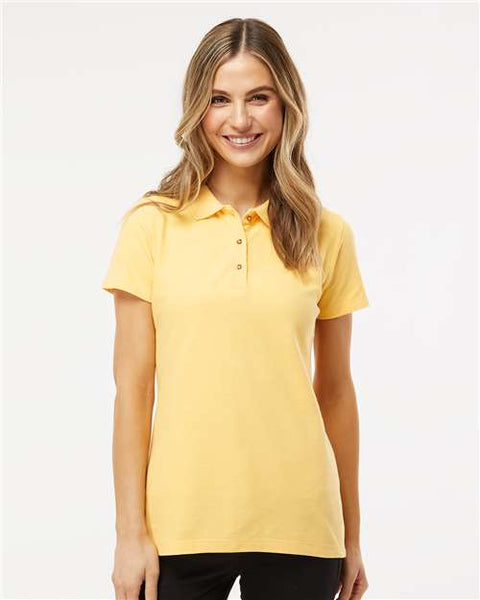 M&O - 7600 - Women's Ringspun Pique Polo