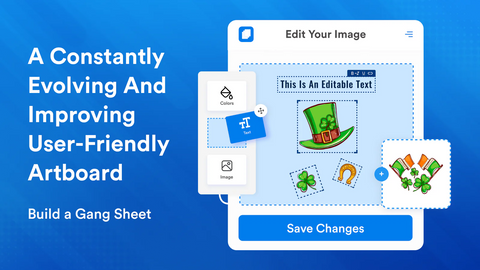 Design Your Gang Sheet easily with Galaxy Transfers