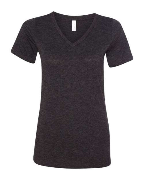 BELLA + CANVAS - 6415 - Women's Relaxed Triblend Short Sleeve V-Neck Tee