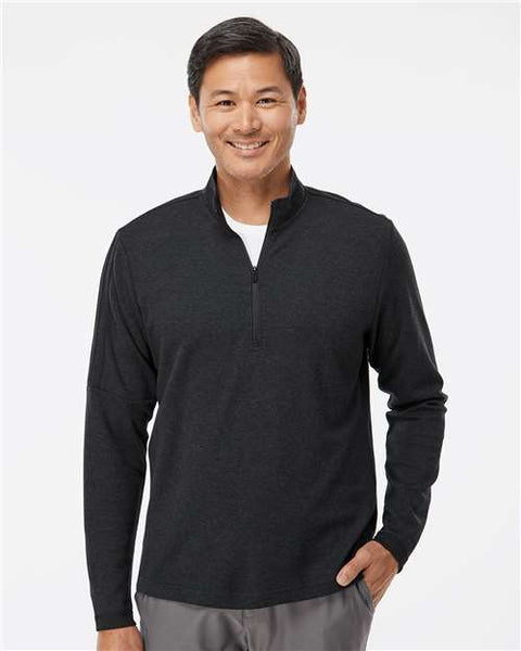 Adidas - A554 - 3-Stripes Quarter-Zip Sweater