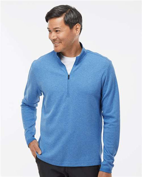 Adidas - A554 - 3-Stripes Quarter-Zip Sweater