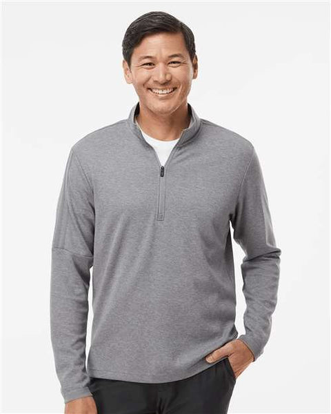 Adidas - A554 - 3-Stripes Quarter-Zip Sweater