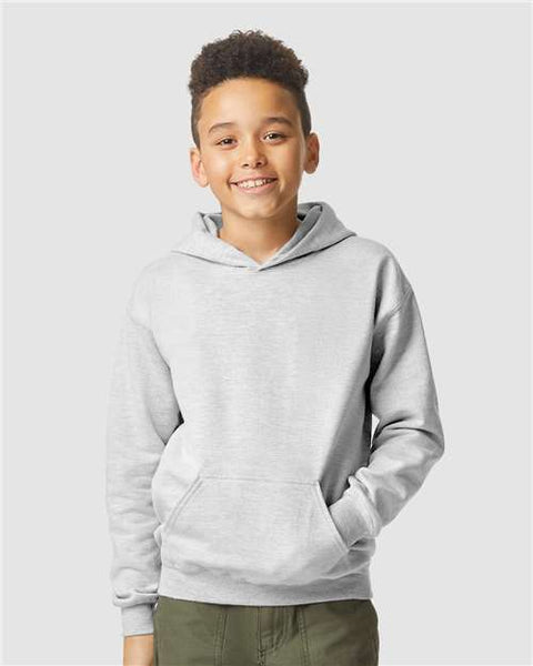 Gildan - SF500B - Softstyle® Youth Midweight Hooded Sweatshirt