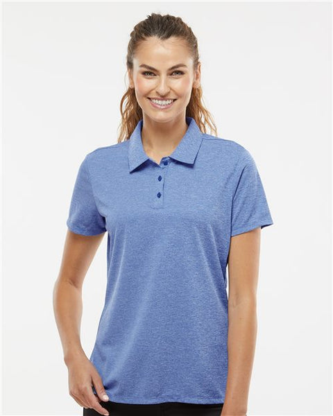 Womens Heathered Polo