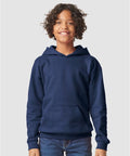 11668 Cozy Youth Midweight Hooded Sweatshirt