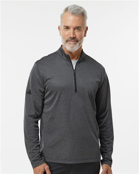 Space-Dyed Quarter-Zip Pullover