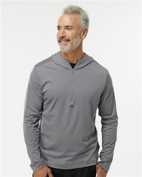 Quarter Zip Hooded Pullover