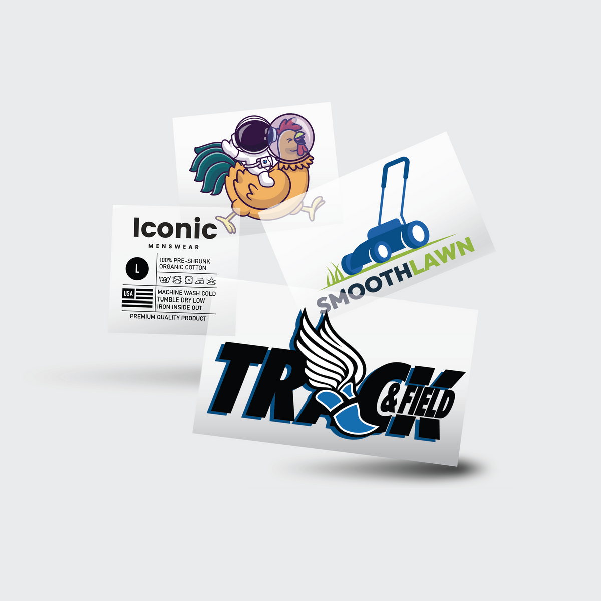 Custom DTF Transfers Tailored by Size – Orbit Transfers