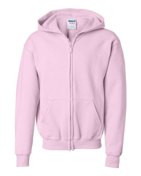 Gildan - 18600B - Heavy Blend™ Youth Full-Zip Hooded Sweatshirt