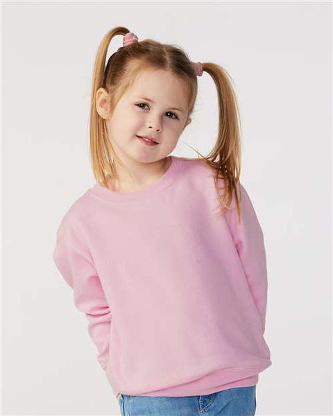 Rabbit Skins - 3317 - Toddler Fleece Crewneck Sweatshirt