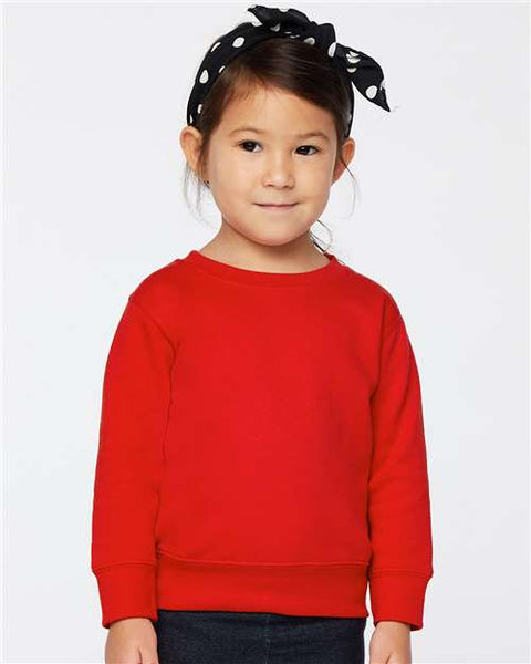 Rabbit Skins - 3317 - Toddler Fleece Crewneck Sweatshirt