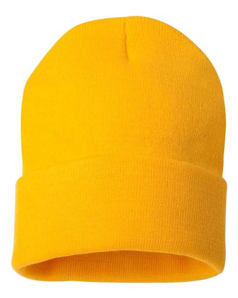 Sportsman - SP12 - 12" Solid Cuffed Beanie