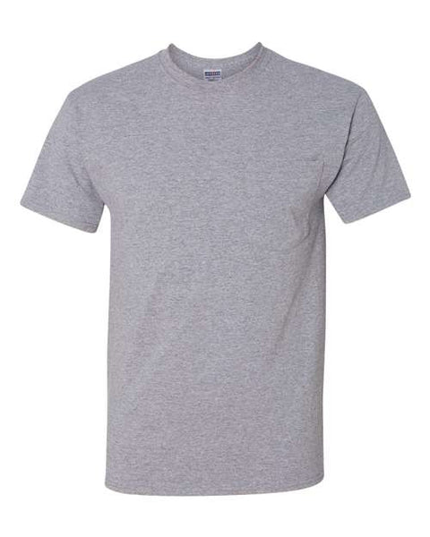 JERZEES - 29MPR - Dri-Power® 50/50 Pocket T-Shirt