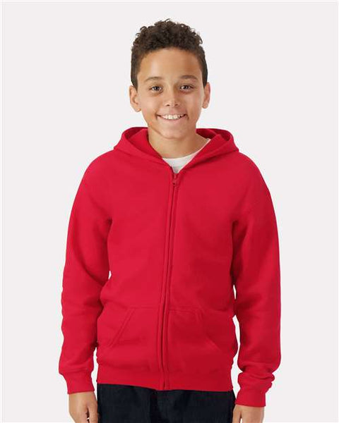 Gildan - 18600B - Heavy Blend™ Youth Full-Zip Hooded Sweatshirt