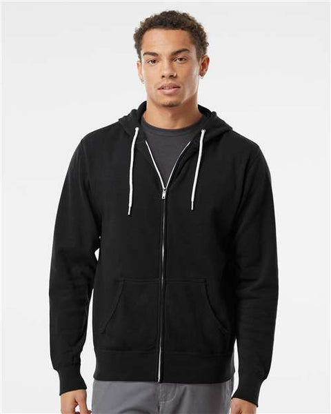 Independent Trading Co. - AFX90UNZ - Lightweight Full-Zip Hooded Sweatshirt