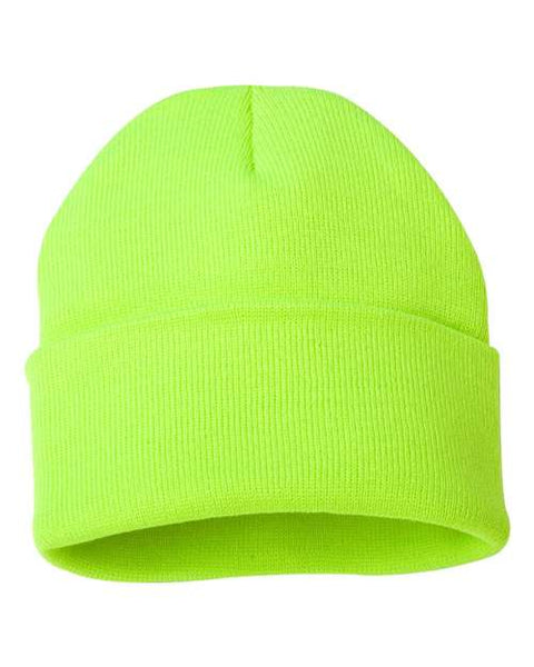 Sportsman - SP12 - 12" Solid Cuffed Beanie