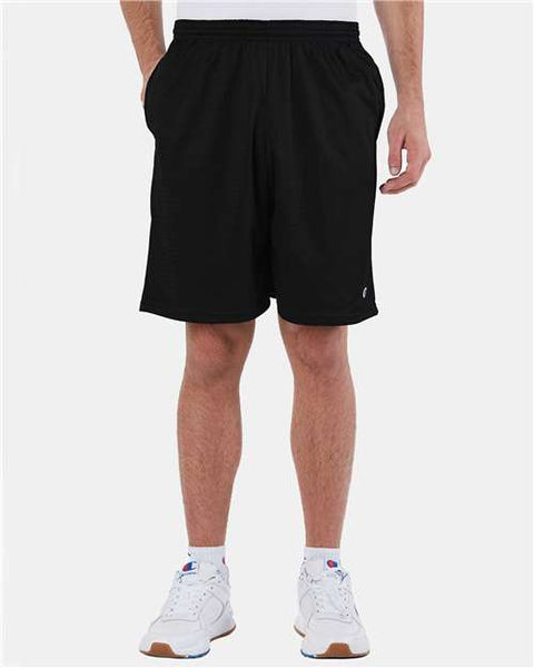 Champion - S162 - Polyester Mesh 9" Shorts with Pockets