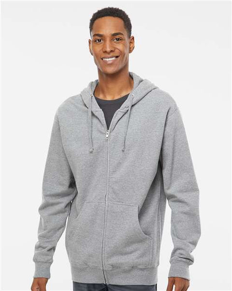 Independent Trading Co. - SS4500Z - Midweight Full-Zip Hooded Sweatshirt