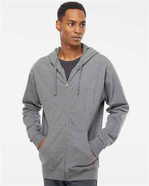 Independent Trading Co. - SS4500Z - Midweight Full-Zip Hooded Sweatshirt