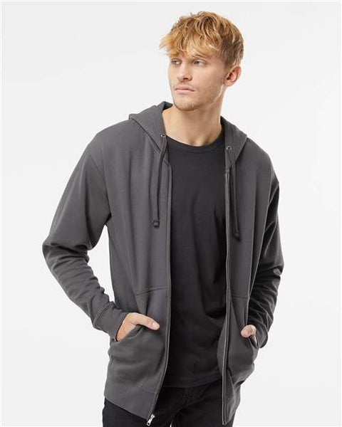 Independent Trading Co. - SS4500Z - Midweight Full-Zip Hooded Sweatshirt