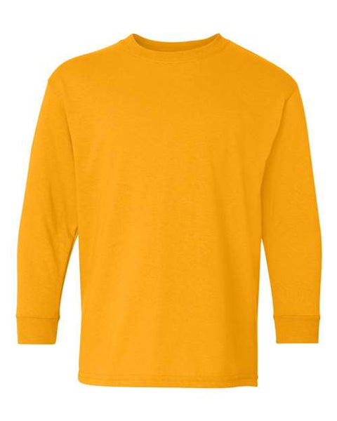 Gildan - 5400B - Heavy Cotton™ Youth Long Sleeve T-Shirt