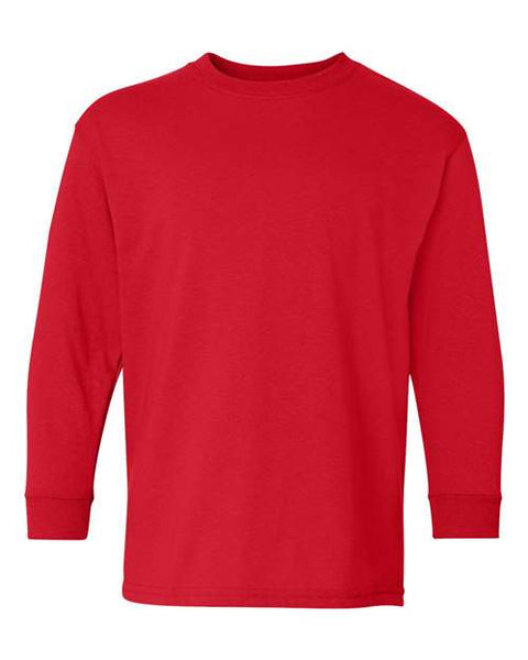 Gildan - 5400B - Heavy Cotton™ Youth Long Sleeve T-Shirt