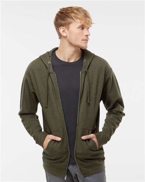 Independent Trading Co. - SS4500Z - Midweight Full-Zip Hooded Sweatshirt