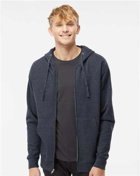 Independent Trading Co. - SS4500Z - Midweight Full-Zip Hooded Sweatshirt