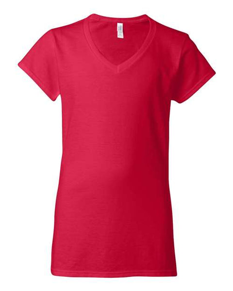 Gildan - 64V00L - Softstyle® Women’s V-Neck T-Shirt