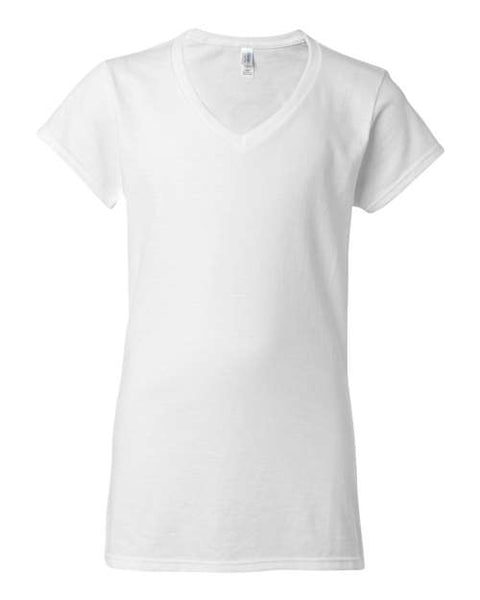 Gildan - 64V00L - Softstyle® Women’s V-Neck T-Shirt