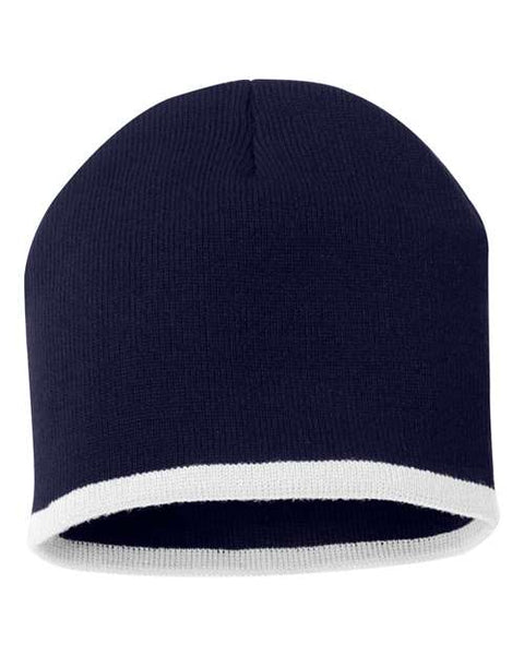 Sportsman - SP09 - 8" Bottom-Striped Beanie