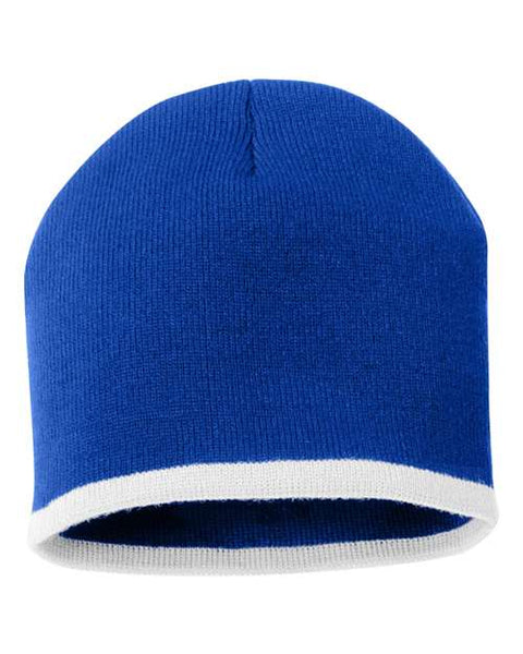 Sportsman - SP09 - 8" Bottom-Striped Beanie