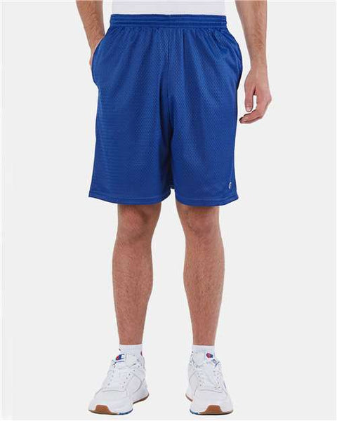 Champion - S162 - Polyester Mesh 9" Shorts with Pockets