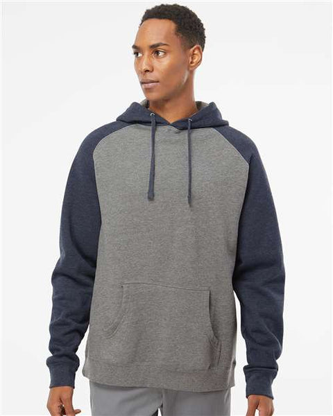 Independent Trading Co. - IND40RP - Raglan Hooded Sweatshirt