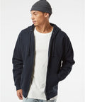  Heavyweight Full Zip Hooded Sweatshirt