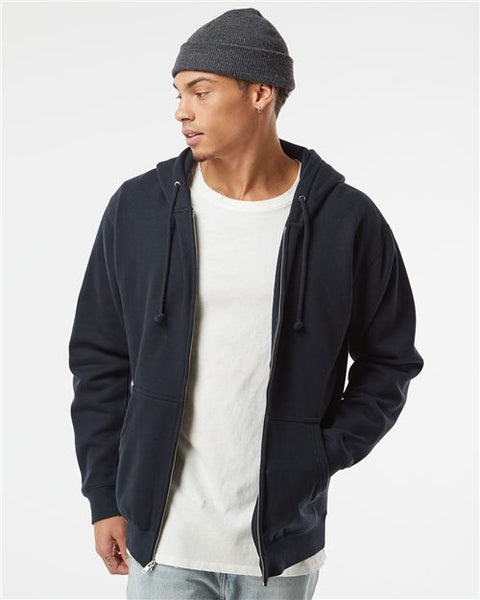  Heavyweight Full Zip Hooded Sweatshirt