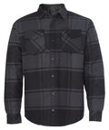 3678 Quilted Flannel Shirt Jacket