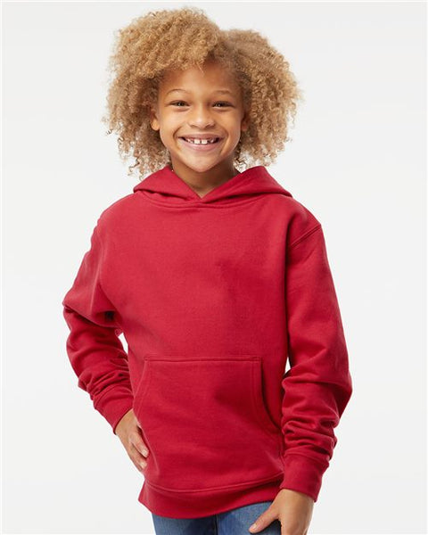 3692 Youth Midweight Hooded Sweatshirt