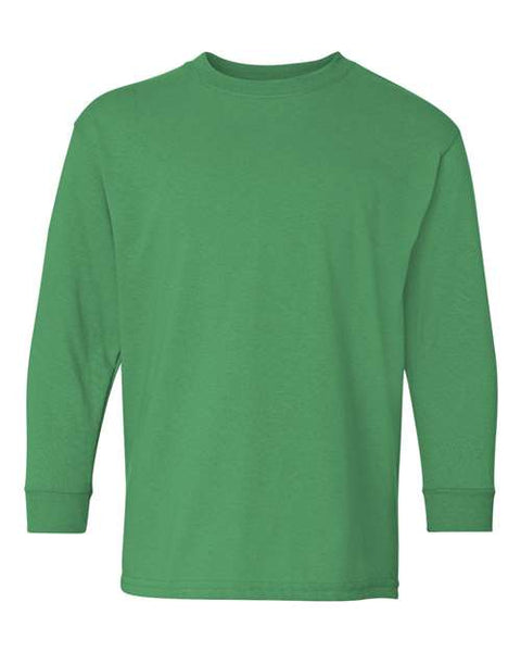 Gildan - 5400B - Heavy Cotton™ Youth Long Sleeve T-Shirt