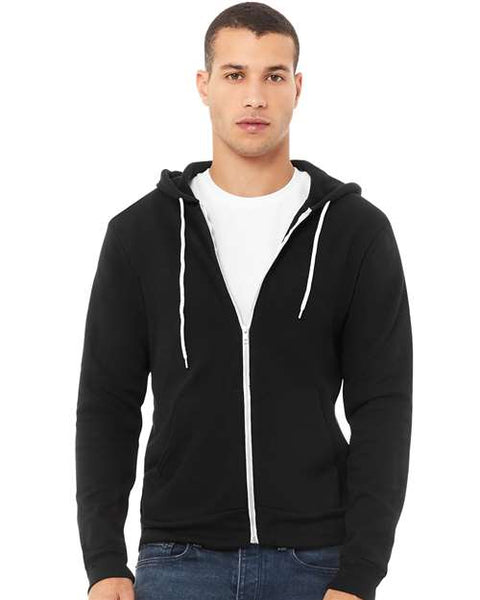 BELLA + CANVAS - 3739 - Sponge Fleece Full-Zip Hoodie