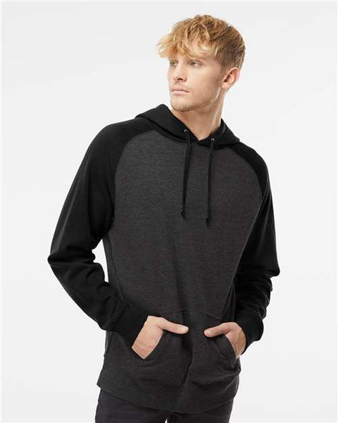 Independent Trading Co. - IND40RP - Raglan Hooded Sweatshirt